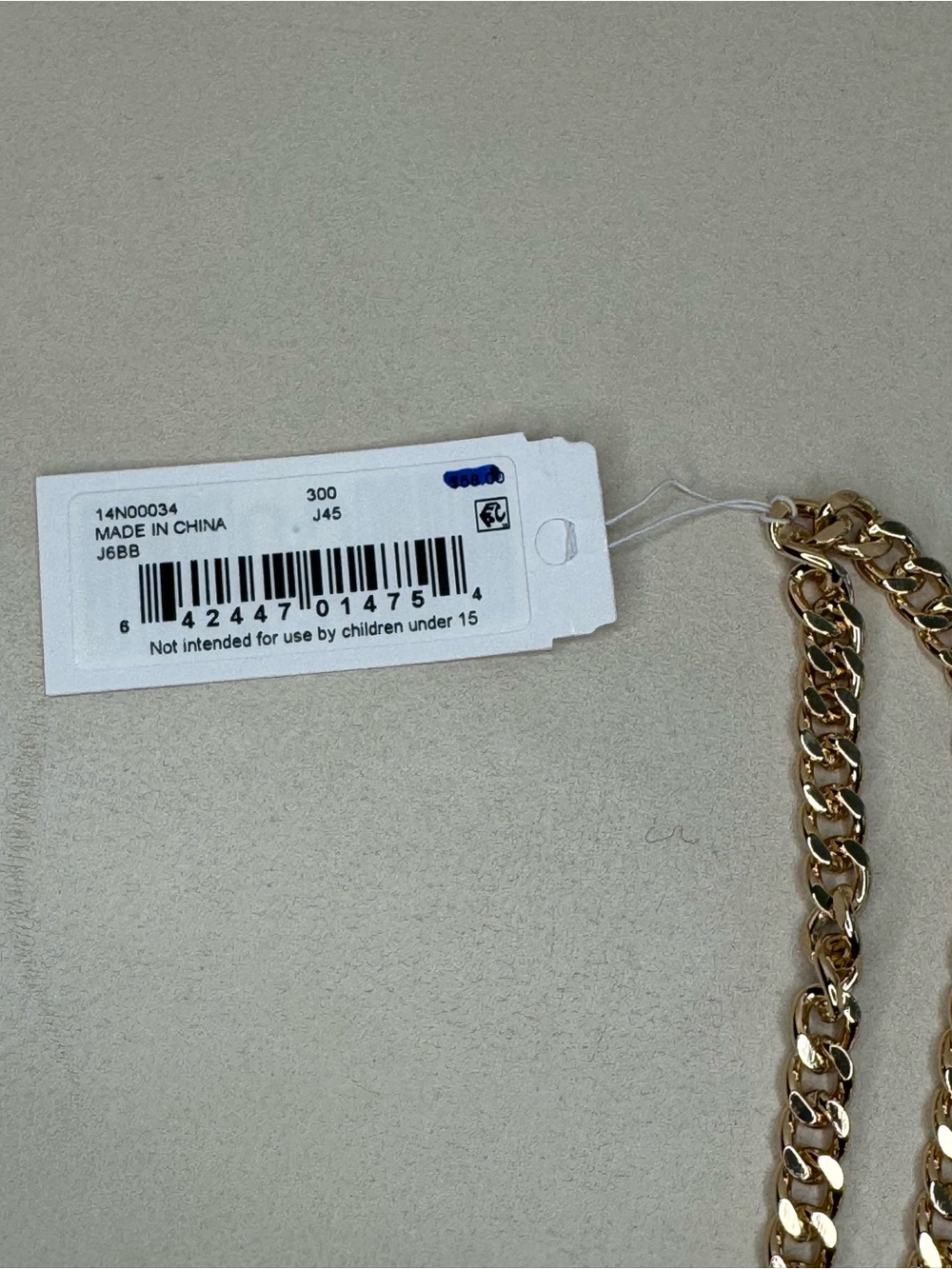 NWT Lauren Ralph Lauren Erinite Green Charm Toggle Necklace Gold Tone 17” - Picture 7 of 15